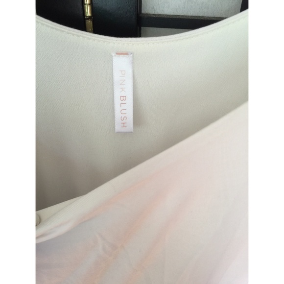 Blue and White Maternity Maxi - Picture 4 of 4